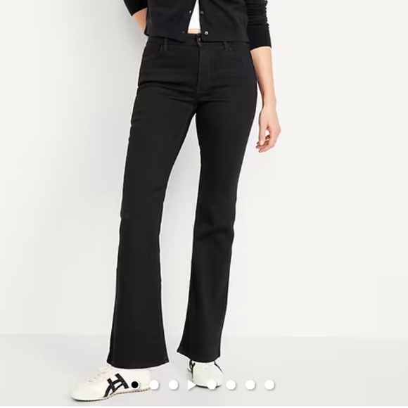 Old Navy Black Flare Women's Jeans NWT Size 12 - Picture 3 of 11